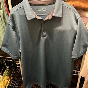Men’s Blue Under Armour Polo